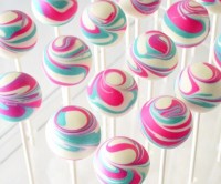 Marble Cake Pops Decoration