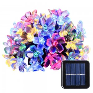 N/A Solar Christmas String Lights - Blossoms