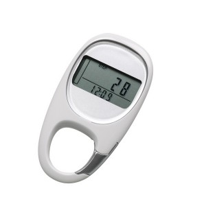 PINGKO 3D Carabiner Walking Pedometer